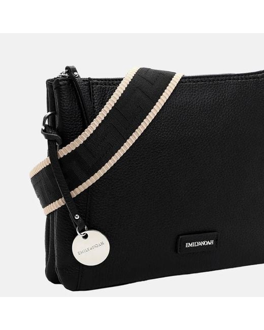 EMILY & NOAH Enna Crossbody Tas L Black