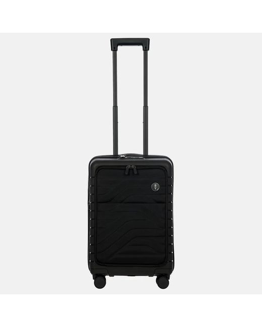 Bric's Ulisse Expandable Handbagage Koffer 55 Cm Nero in het Black