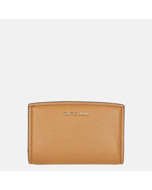 Michael Kors Bryant Portemonnee M luggage in het Natural