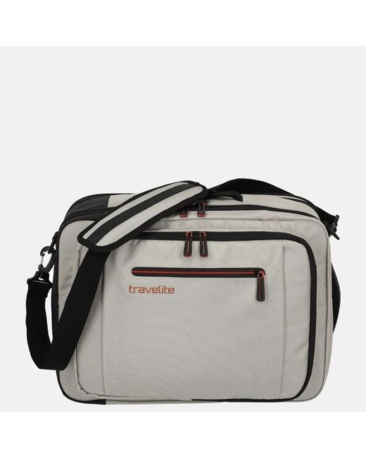 Travelite Crosslite 5.0 Underseater Rugzak 15 Inch Beige in het Brown