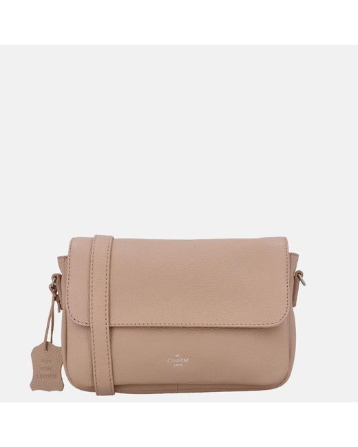 Charm London Washington Crossbody Tas Oud in het Brown
