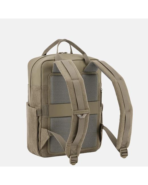 KAPTEN & SON Bergen Pro Corduroy Rugzak 15 Inch Khaki in het Natural