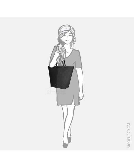 Michael Kors Flora Shopper L Black