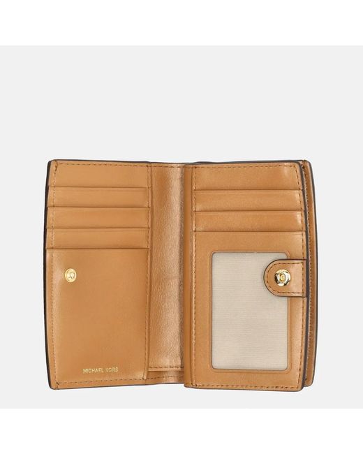 Michael Kors Bryant Portemonnee M luggage in het Natural