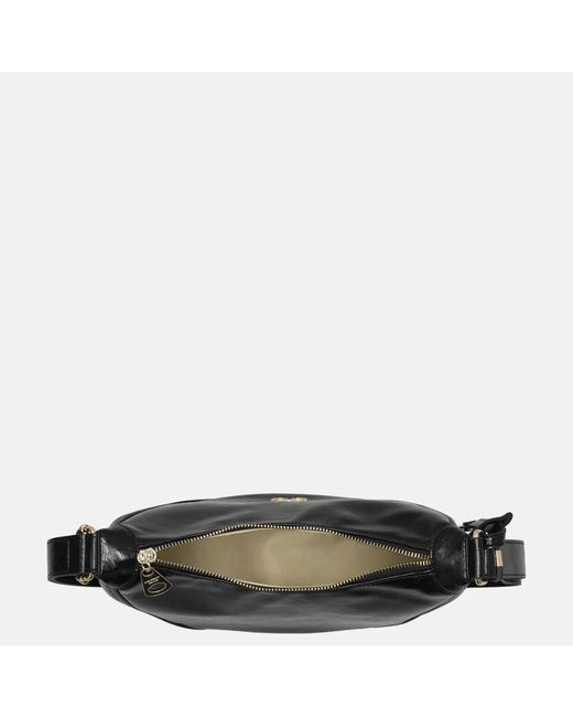 Laurent David Crossbody Tas Lak S Black