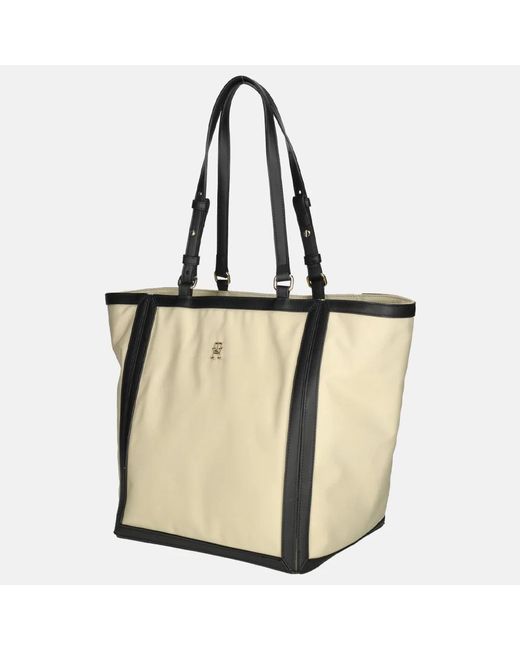 Tommy Hilfiger Essential Tote Cb Shopper S in het Natural