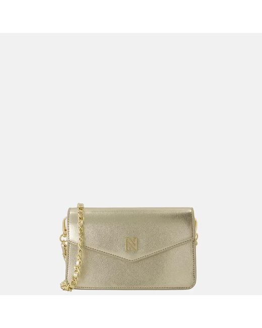 NIKKIE Daxing Crossbody Tas Gold in het Metallic
