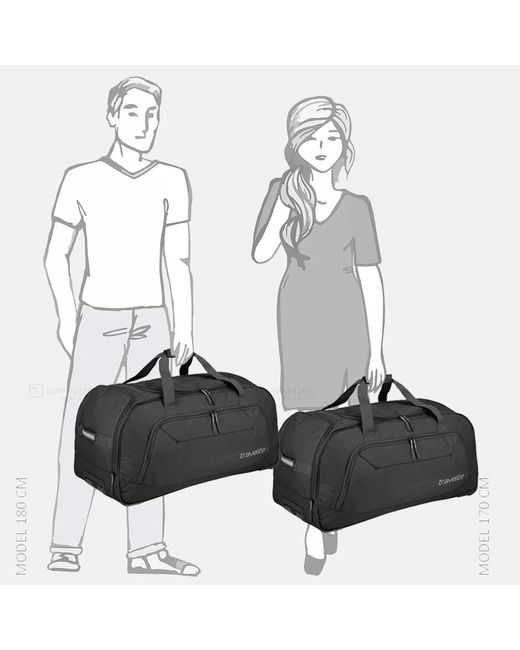 Travelite Kick Off Reistas Op Wielen Xl Black