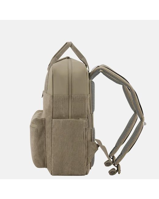 KAPTEN & SON Bergen Pro Corduroy Rugzak 15 Inch Khaki in het Natural