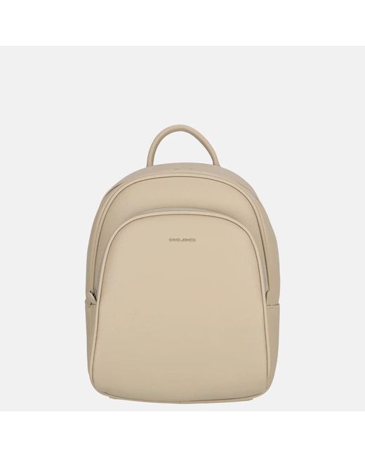 David Jones Rugzak Otmael Beige in het Natural