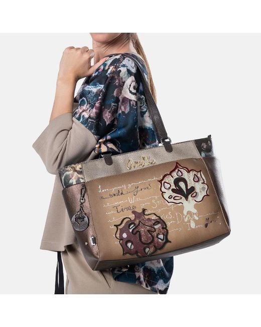 ANEKKE Shopper Multi in het Metallic