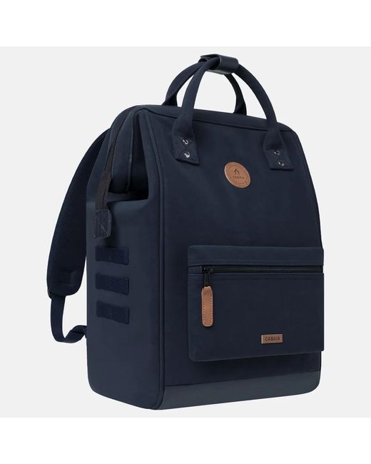 Cabaïa Adventurer Nubuck Rugzak L 15 Inch Zurich in het Blue