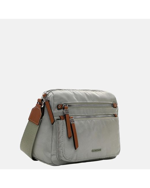 EMILY & NOAH Esther Crossbody Tas Khaki in het Gray