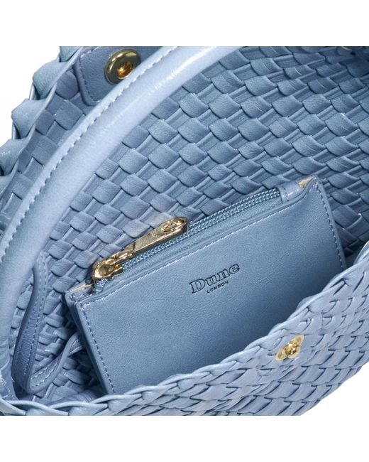 Dune Blue Dinideliberate Mini Woven Grab Bag