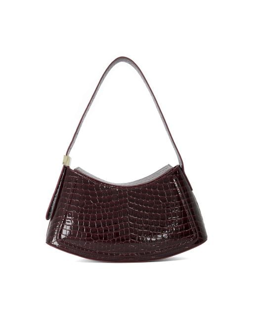 Dune Brown Dependent Sculptural Shoulder Bag