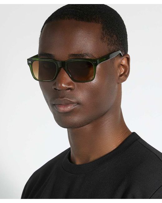 Dune Green Pedro Acetate Sunglasses for men