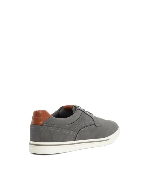 Dune Gray Tommus Lace-Up Trainers for men