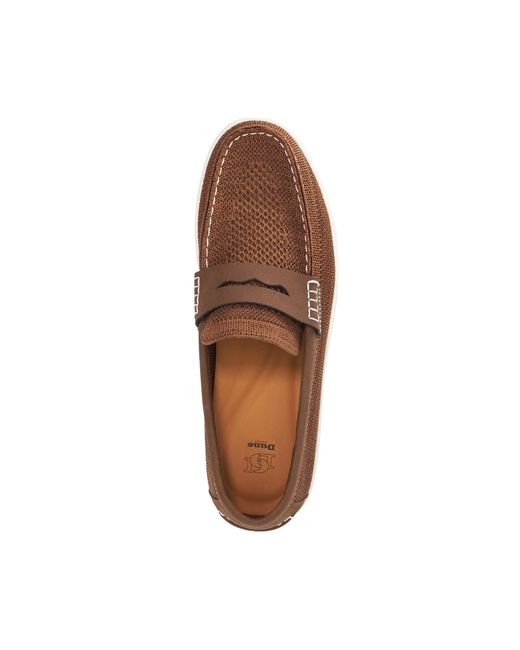 Dune Brown Benzy Casual Suede Loafers for men