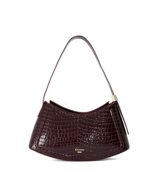 Dune Brown Dependent Sculptural Shoulder Bag