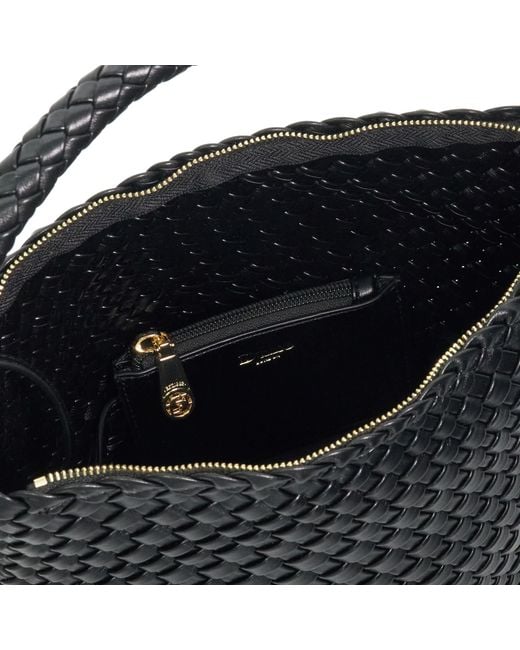 Dune Black Deliberate M Woven Shoulder Bag