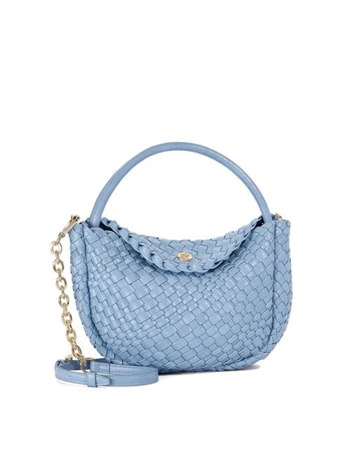 Dune Blue Dinideliberate Mini Woven Grab Bag