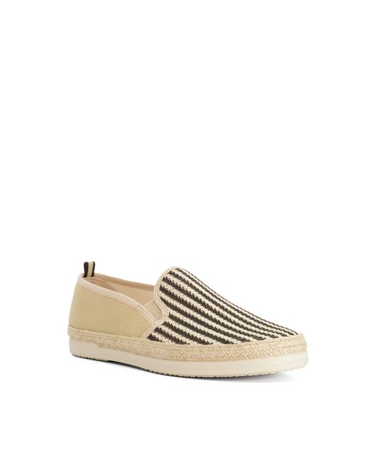 Dune Natural Fishing Woven Trim Espadrilles for men