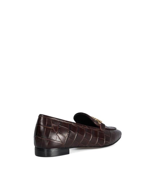 Dune Black Wf Grained Hardware-Detail Loafers