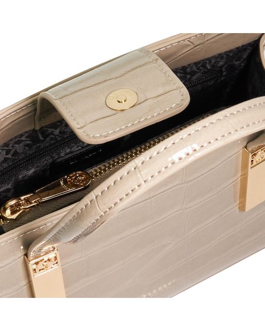 Dune Natural Dinkydenbey Small Top Handle Tote