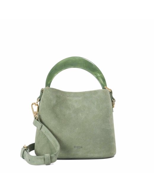 Dune Green Dharla Resin Handle Mini Tote