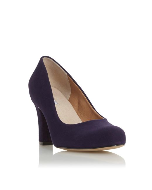 navy court shoes dune