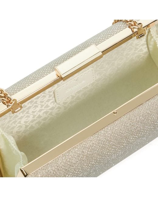 Dune Natural Bellaria Box Clutch Bag