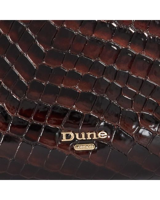 Dune Brown Disarming Buckle-Detail Shoulder Bag