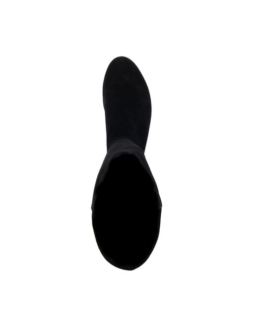 Dune Black Wf Tayla Wide Fit Stretch Knee-High Boots
