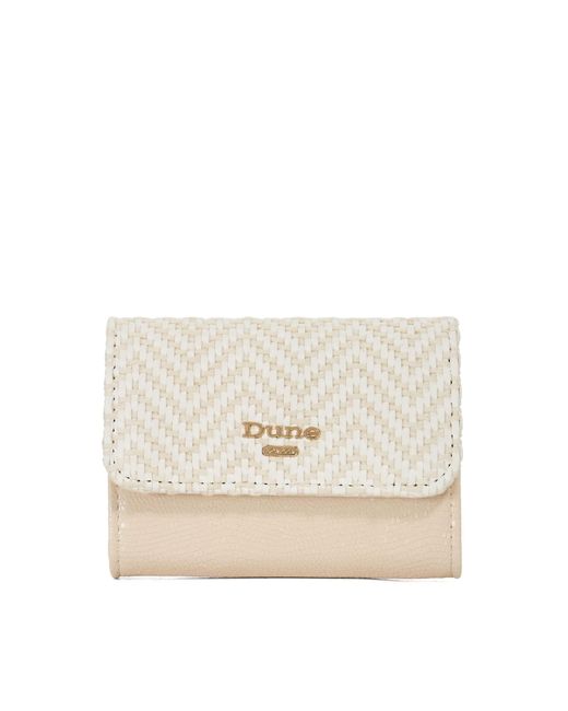 Dune Natural Kelsey Textured Purse