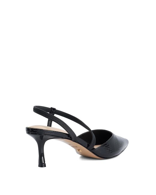 Dune Black Charming Embellished Court Shoes