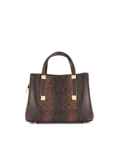 Dune Black Dinkydorry P Textured Tote Bag