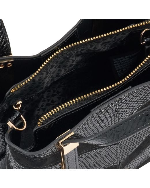 Dune Black Dinkydorry Textured Tote Bag