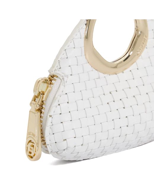 Dune Metallic Spend Circular Clip Bag Charm