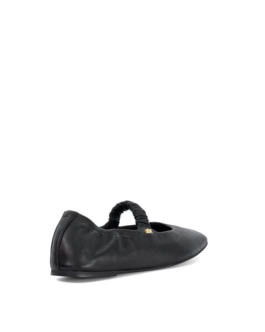 Dune Black Hazy T Ruched Detail Mary Janes