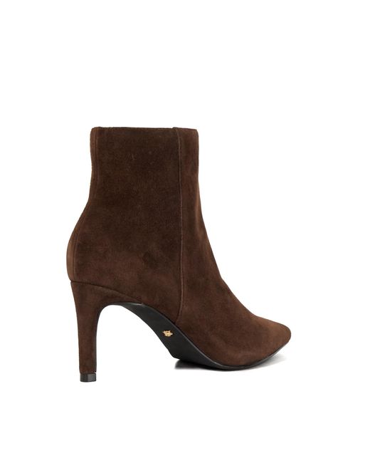 Dune Black Obsessively High Heel Ankle Boots