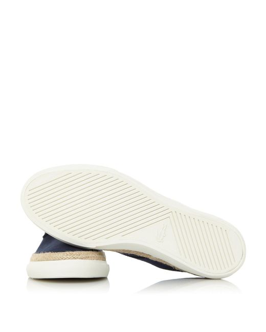 lacoste espadrilles mens