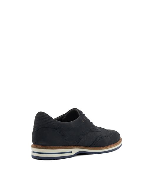 Dune Blue Barkings Lace-Up Hybrid Shoes for men