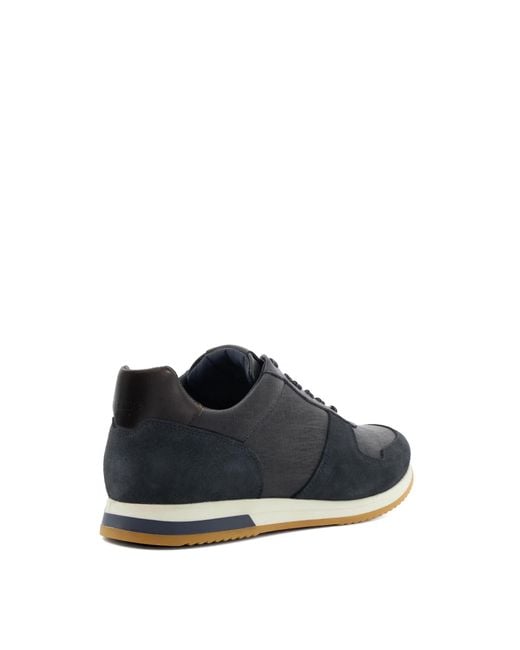 Dune Blue Wf Trusting Lace-Up Low-Top Trainers for men