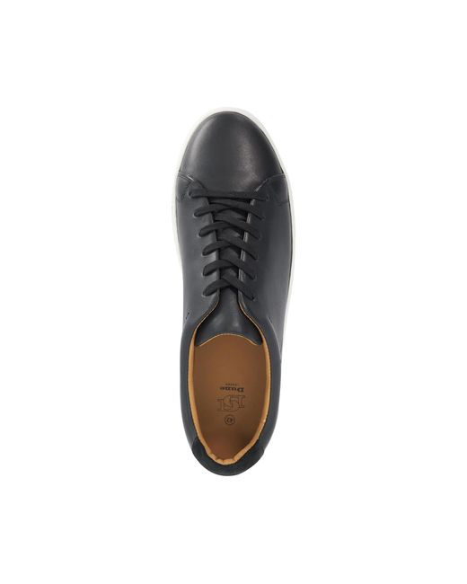 Dune Blue Trevons Leather Cup Sole Trainers for men