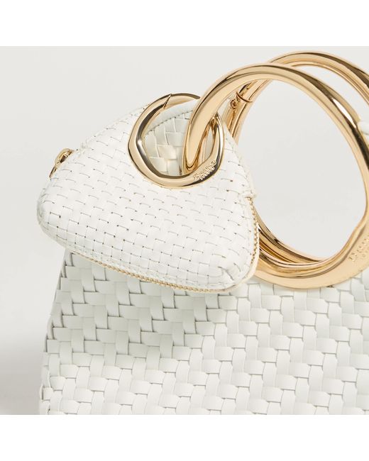 Dune Metallic Spend Circular Clip Bag Charm
