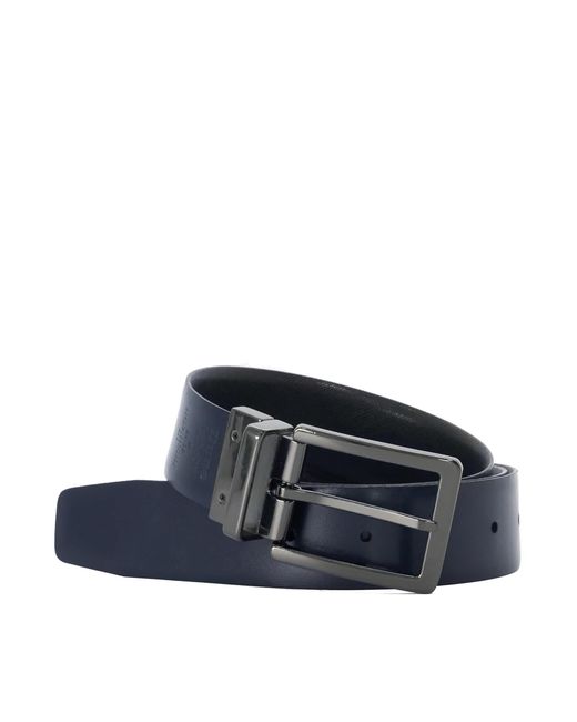 Dune Black Oakem Leather Belt for men