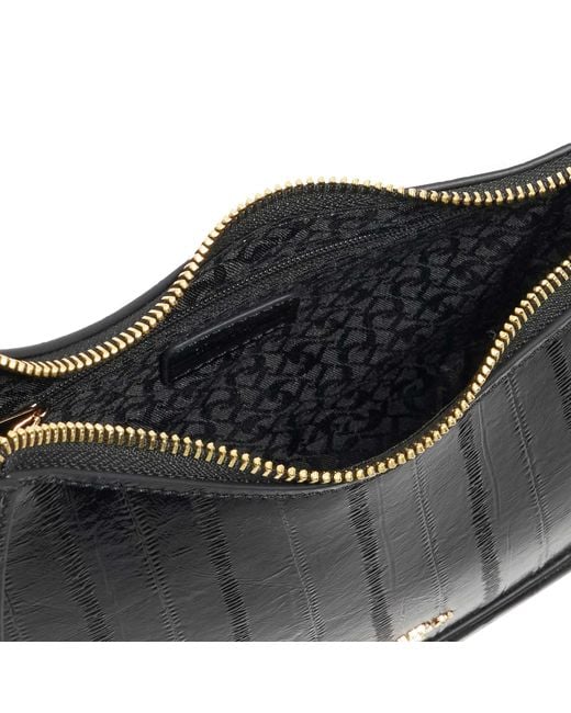 Dune Black Direction Chain Detail Shoulder Bag