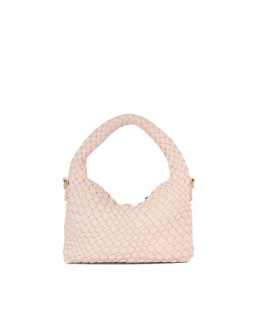 Dune Pink Dinkydeliberate Mini Woven Grab Bag