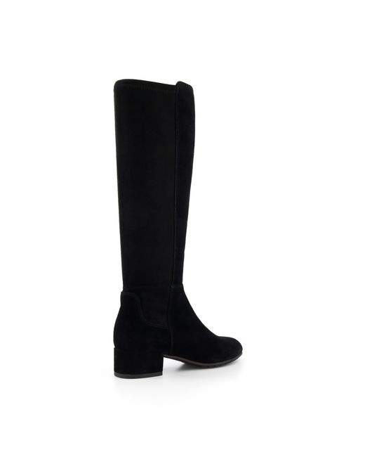 Dune Black Wf Tayla Wide Fit Stretch Knee-High Boots