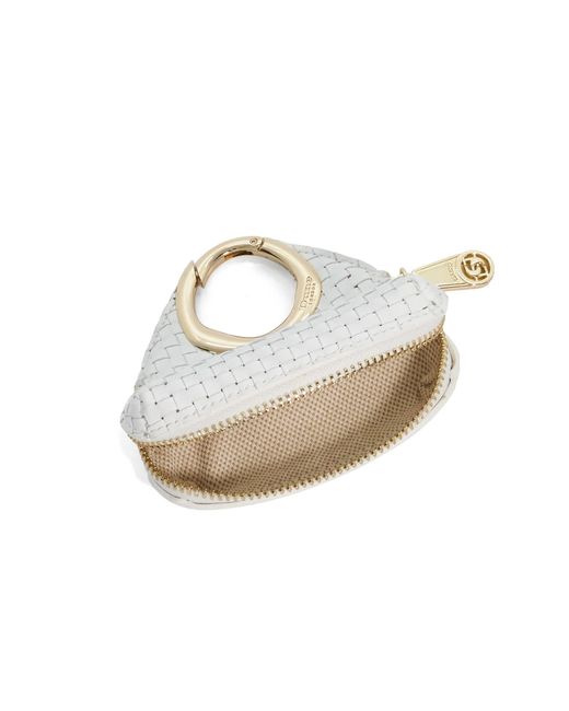 Dune Metallic Spend Circular Clip Bag Charm